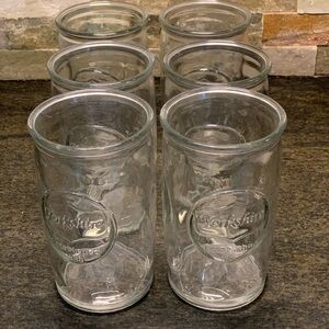 YORKSHIRE | Set of 6 | Clear Heavy Glass Tumblers